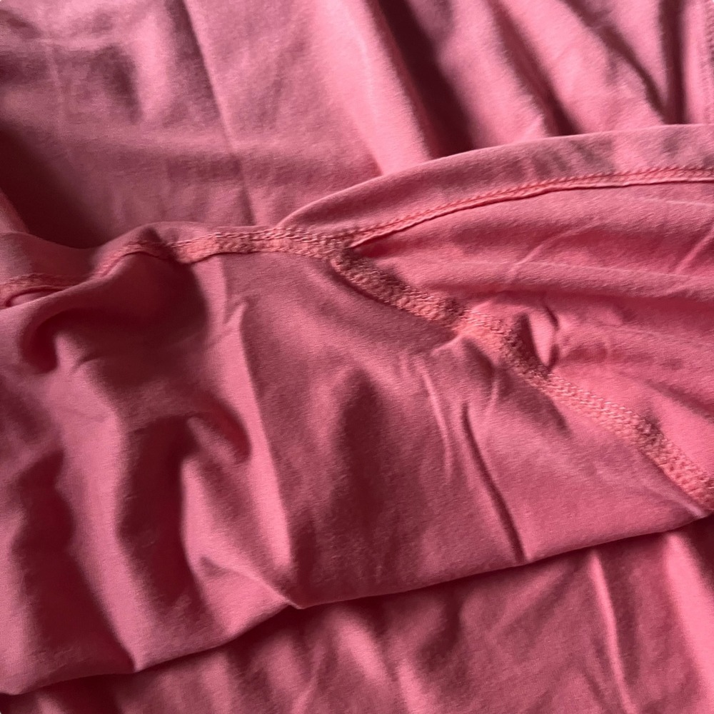 Comfort Code Cool Duds 3X Pink Skirt Womens Plus Size Stretch Knit Wrap - Picture 3 of 5